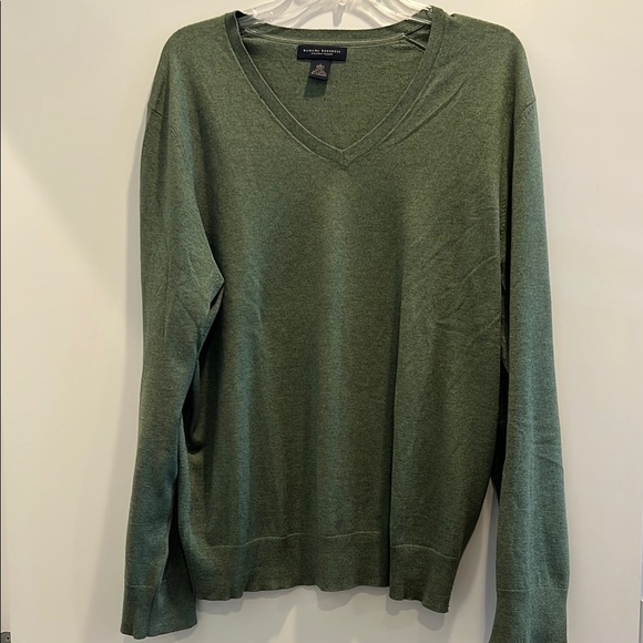 Banana Republic Other - Banana Republic -men’s Green V-Neck Sweater- size large